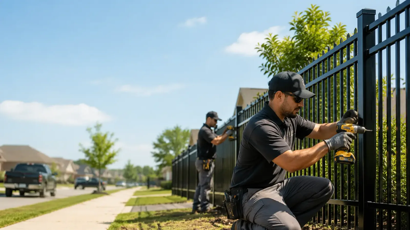 Metal Fence Installation in Culloden, GA